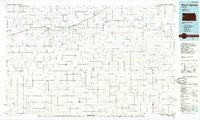 Sharon Springs Kansas Historical topographic map, 1:100000 scale, 30 X 60 Minute, Year 1985