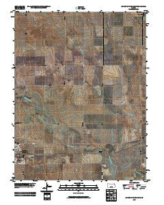 Sharon Springs East Kansas Historical topographic map, 1:24000 scale, 7.5 X 7.5 Minute, Year 2009