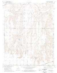 Shields NW Kansas Historical topographic map, 1:24000 scale, 7.5 X 7.5 Minute, Year 1974