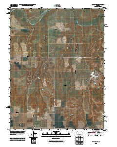 Shields NW Kansas Historical topographic map, 1:24000 scale, 7.5 X 7.5 Minute, Year 2009