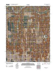 Shields NW Kansas Historical topographic map, 1:24000 scale, 7.5 X 7.5 Minute, Year 2012