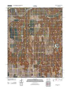 Shields NW Kansas Historical topographic map, 1:24000 scale, 7.5 X 7.5 Minute, Year 2012
