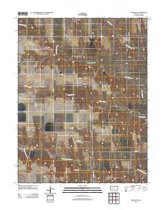 Shields SE Kansas Historical topographic map, 1:24000 scale, 7.5 X 7.5 Minute, Year 2012