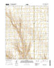 Shirley Creek Kansas Current topographic map, 1:24000 scale, 7.5 X 7.5 Minute, Year 2015