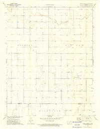 Shore Airport Kansas Historical topographic map, 1:24000 scale, 7.5 X 7.5 Minute, Year 1973