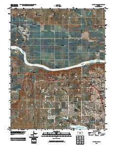 Silver Lake Kansas Historical topographic map, 1:24000 scale, 7.5 X 7.5 Minute, Year 2009