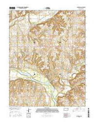 Silverdale Kansas Current topographic map, 1:24000 scale, 7.5 X 7.5 Minute, Year 2015