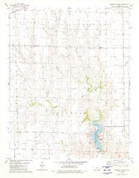 Simmons Creek Kansas Historical topographic map, 1:24000 scale, 7.5 X 7.5 Minute, Year 1979