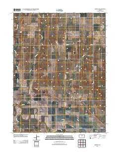 Simpson Kansas Historical topographic map, 1:24000 scale, 7.5 X 7.5 Minute, Year 2012