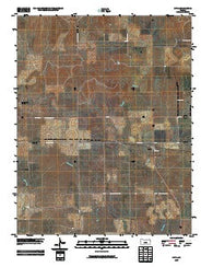 Sitka Kansas Historical topographic map, 1:24000 scale, 7.5 X 7.5 Minute, Year 2009