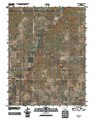Skiddy Kansas Historical topographic map, 1:24000 scale, 7.5 X 7.5 Minute, Year 2009
