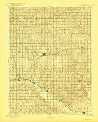 Smith Center Kansas Historical topographic map, 1:125000 scale, 30 X 30 Minute, Year 1893