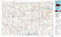 Smith Center Kansas Historical topographic map, 1:100000 scale, 30 X 60 Minute, Year 1985