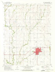 Smith Center Kansas Historical topographic map, 1:24000 scale, 7.5 X 7.5 Minute, Year 1973