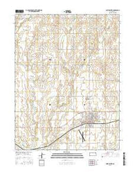 Smith Center Kansas Current topographic map, 1:24000 scale, 7.5 X 7.5 Minute, Year 2015
