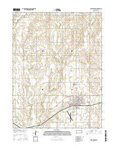 Smith Center Kansas Current topographic map, 1:24000 scale, 7.5 X 7.5 Minute, Year 2015