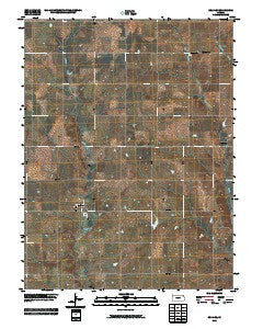 Soldier Kansas Historical topographic map, 1:24000 scale, 7.5 X 7.5 Minute, Year 2009