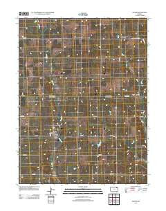 Soldier Kansas Historical topographic map, 1:24000 scale, 7.5 X 7.5 Minute, Year 2012