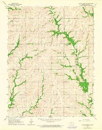 Soldier Creek SE Kansas Historical topographic map, 1:24000 scale, 7.5 X 7.5 Minute, Year 1964