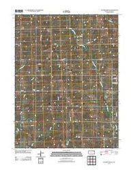 Soldier Creek SE Kansas Historical topographic map, 1:24000 scale, 7.5 X 7.5 Minute, Year 2012