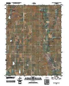 Soldier Creek SW Kansas Historical topographic map, 1:24000 scale, 7.5 X 7.5 Minute, Year 2009