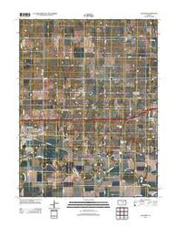 Solomon Kansas Historical topographic map, 1:24000 scale, 7.5 X 7.5 Minute, Year 2012