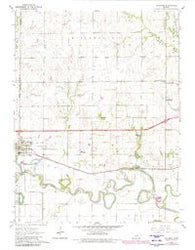 Solomon Kansas Historical topographic map, 1:24000 scale, 7.5 X 7.5 Minute, Year 1963