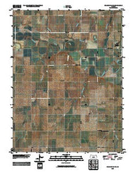 Solomon Rapids Kansas Historical topographic map, 1:24000 scale, 7.5 X 7.5 Minute, Year 2009