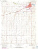 South Dodge Kansas Historical topographic map, 1:24000 scale, 7.5 X 7.5 Minute, Year 1969