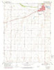 South Dodge Kansas Historical topographic map, 1:24000 scale, 7.5 X 7.5 Minute, Year 1969