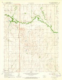 South Haven NE Kansas Historical topographic map, 1:24000 scale, 7.5 X 7.5 Minute, Year 1964