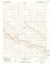 South of Stockholm Cemetery Kansas Historical topographic map, 1:24000 scale, 7.5 X 7.5 Minute, Year 1970