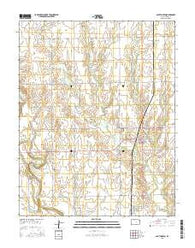 South Haven Kansas Current topographic map, 1:24000 scale, 7.5 X 7.5 Minute, Year 2015