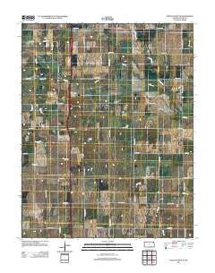 South Haven NE Kansas Historical topographic map, 1:24000 scale, 7.5 X 7.5 Minute, Year 2012