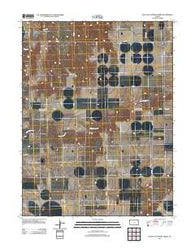 South of Crosby Creek Kansas Historical topographic map, 1:24000 scale, 7.5 X 7.5 Minute, Year 2012