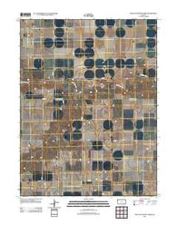 South of Drury Creek Kansas Historical topographic map, 1:24000 scale, 7.5 X 7.5 Minute, Year 2012