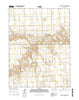South of Drury Creek Kansas Current topographic map, 1:24000 scale, 7.5 X 7.5 Minute, Year 2015