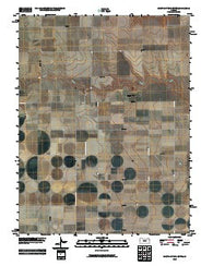 South of Twin Butte Kansas Historical topographic map, 1:24000 scale, 7.5 X 7.5 Minute, Year 2010