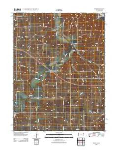 Sparks Kansas Historical topographic map, 1:24000 scale, 7.5 X 7.5 Minute, Year 2012