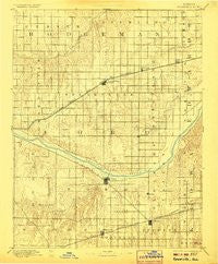 Spearville Kansas Historical topographic map, 1:125000 scale, 30 X 30 Minute, Year 1894