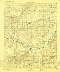 Spearville Kansas Historical topographic map, 1:125000 scale, 30 X 30 Minute, Year 1894