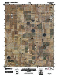 Spearville Kansas Historical topographic map, 1:24000 scale, 7.5 X 7.5 Minute, Year 2009