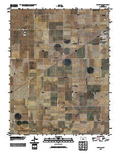 Spearville Kansas Historical topographic map, 1:24000 scale, 7.5 X 7.5 Minute, Year 2009