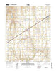 Spearville Kansas Current topographic map, 1:24000 scale, 7.5 X 7.5 Minute, Year 2015