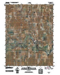 Speed Kansas Historical topographic map, 1:24000 scale, 7.5 X 7.5 Minute, Year 2009