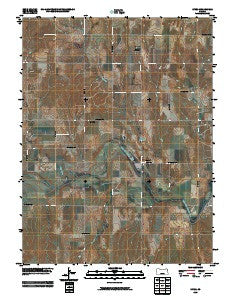 Speed Kansas Historical topographic map, 1:24000 scale, 7.5 X 7.5 Minute, Year 2009
