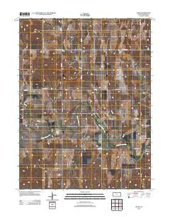 Speed Kansas Historical topographic map, 1:24000 scale, 7.5 X 7.5 Minute, Year 2012