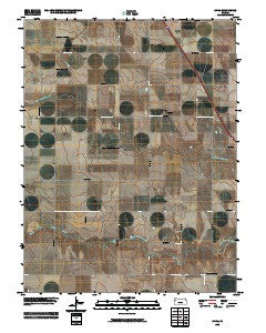 Spica Kansas Historical topographic map, 1:24000 scale, 7.5 X 7.5 Minute, Year 2010
