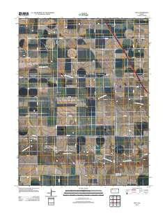 Spica Kansas Historical topographic map, 1:24000 scale, 7.5 X 7.5 Minute, Year 2012