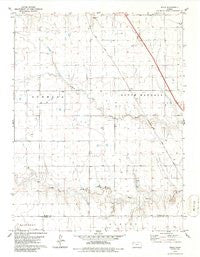 Spica Kansas Historical topographic map, 1:24000 scale, 7.5 X 7.5 Minute, Year 1979